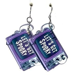 Handmade Let’s get spooky earrings